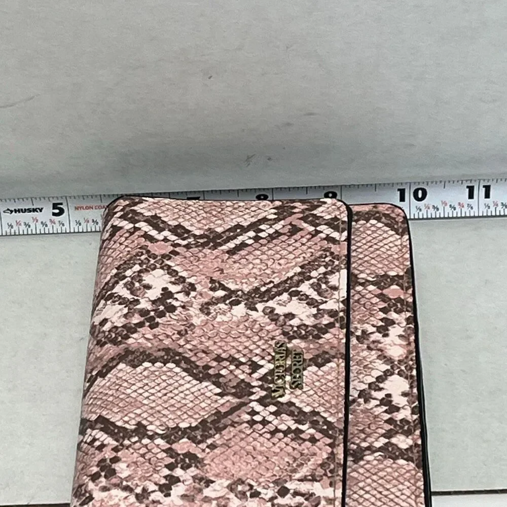 Victoria's Secret Women's Multicolor Exotic Python‎ Tech Wristlet Wallet